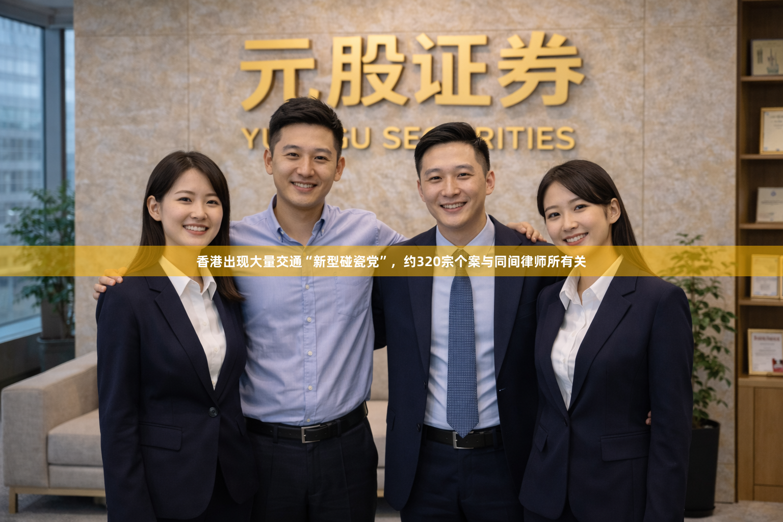 香港出现大量交通“新型碰瓷党”，约320宗个案与同间律师所有关