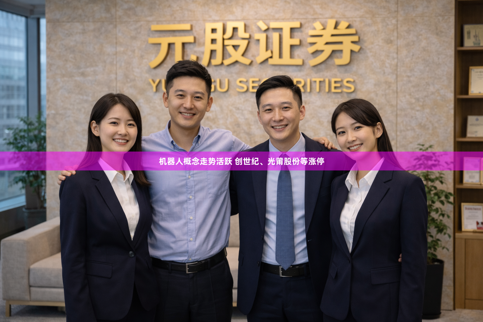 机器人概念走势活跃 创世纪、光莆股份等涨停